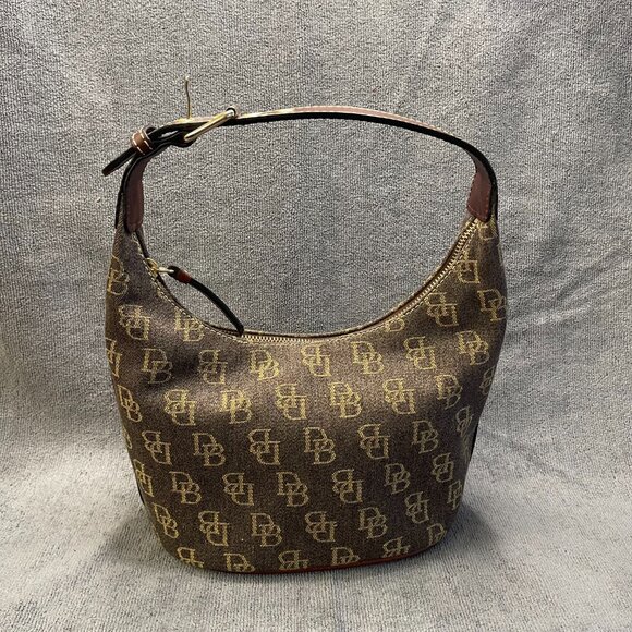 Vintage Dooney & Bourke Hobo Bucket Bag - Picture 2 of 6